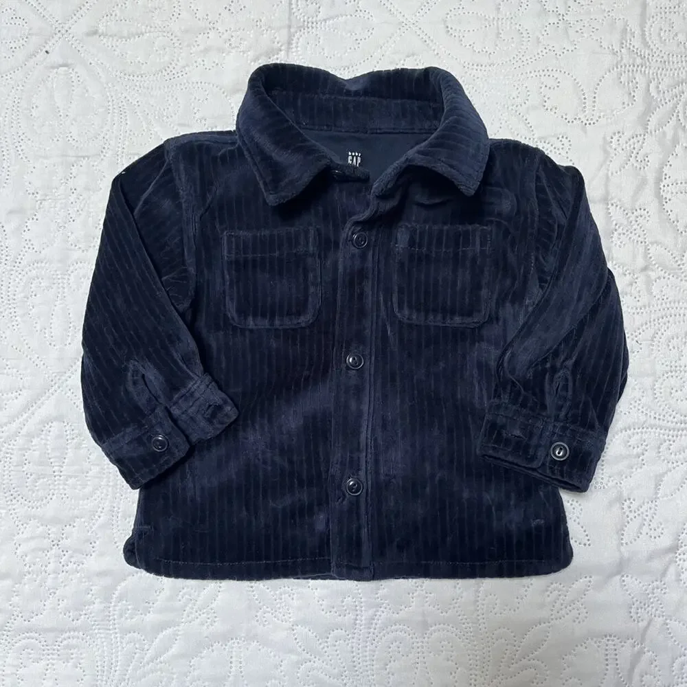 GAP velour button